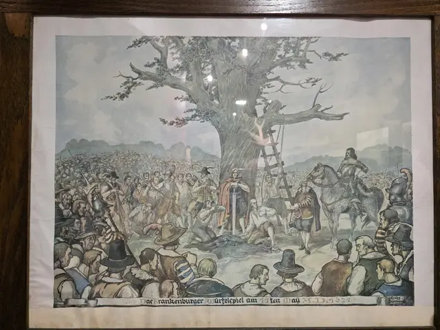 Dieses historische Gemälde vom furchtbaren Ereignis ist in vielen Bauernhöfen zu finden gewesen.  | Foto: Wolfgang Zarl
