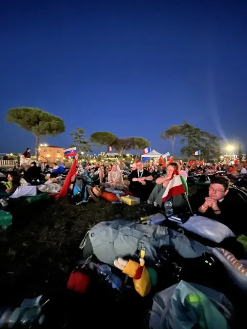 Abendstimmung in Tor Vergata. | Foto: Diözese St. Pölten