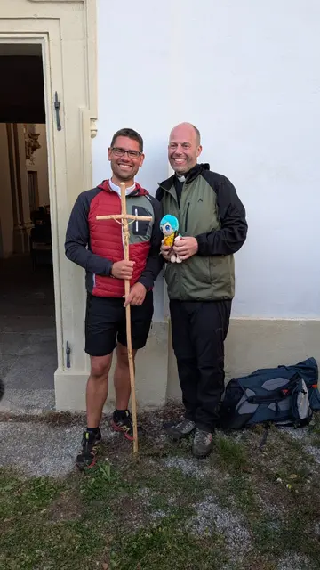 Pater Clemens und Generalvikar Christoph Weiss | Foto: zVg
