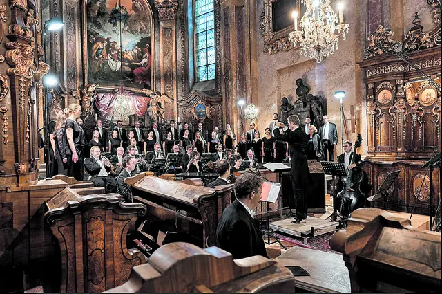 Der Domchor unter der Leitung von Domkapellmeister Valentin Kunert. | Foto: Dommusik/Klaus Engelmayer