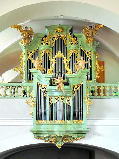 Die von Orgelmacher Joseph Gatto erbaute Orgel. | Foto: zVg