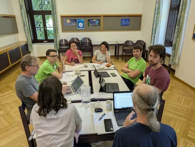 Klimaclub, Mobilitätsgruppe, Klimakommunikation: In verschiedenen Arbeitsgruppen entwickeln die TFF Strategien, um auf nachhaltigen Umweltschutz aufmerksam zu machen. | Foto: TFF