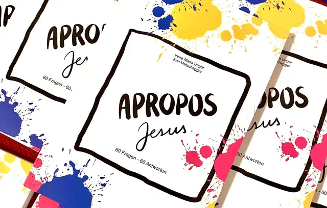 Die zweite Auflage des Buches APROPOS Jesus wurde geliefert und ist daher wieder beim SONNTAGSBLATT und beim DIÖZESANMUSEUM bestellbar. Seit Kurzem gibt es außerdem die Antworten auch im Kurzformat: Auf TikTok werden die Fragen im Kanal „pov.Jesus“, einem Projekt der Diözese Graz-Seckau, in 30-Sekunden-Videos aufgegriffen.
