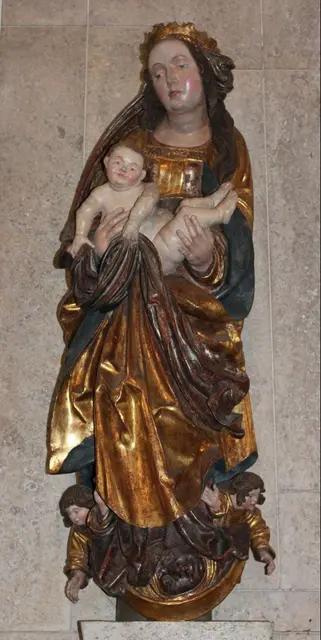 Die lächelnde Madonna und das lächelnde Jesuskind | Foto: zVg/Pfarrhomepage