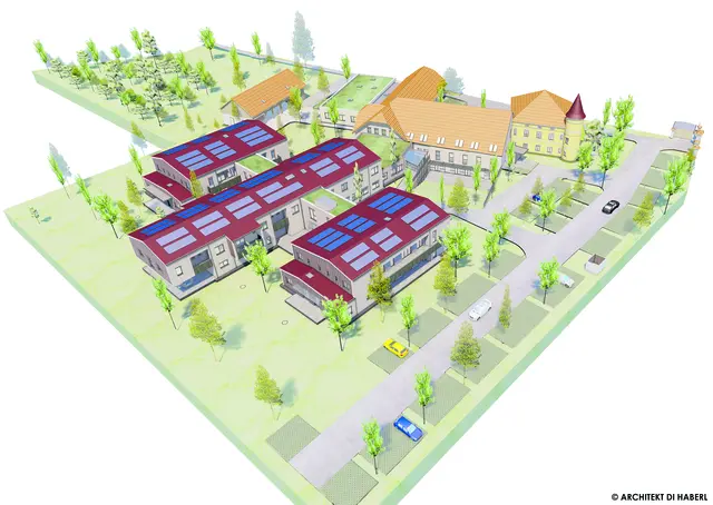 So werden die Caritas-Gebäude aussehen.   | Foto: Caritas St. Pölten