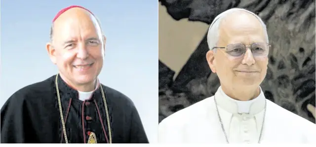 Bischof em. Klaus Küng feiert den 85. Geburtstag am 17. September und Papst Leo XIV. den 70. Geburtstag am 14. September. | Foto: Diözese St. Pölten (Foto Bischof Küng); Vatikan Media (Foto Papst Leo)