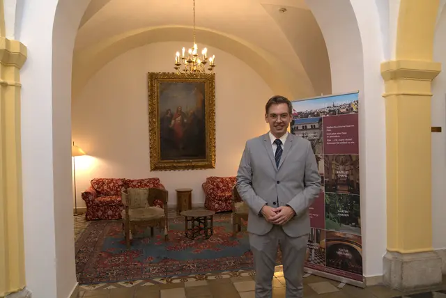 Lucas Johannes Maier, gebürtiger Leobener, ist Hausleiter und interimist. Rektor des Österreichischen Hospiz zur Hl. Familie in Jerusalem. | Foto: austrianhospice