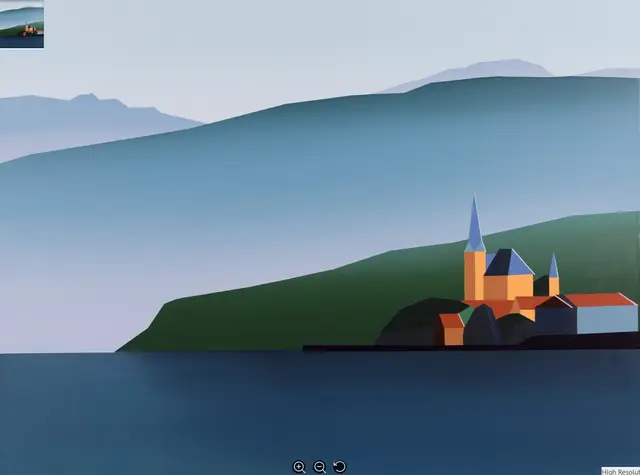 Kunst für den guten Zweck: Ersteigert werden kann auch „Maria Wörth“ von Lewis Blake (Acryl auf Leinen). Mehr Infos unter www.dorotheum.com/salvatorianer | Foto: Dorotheum