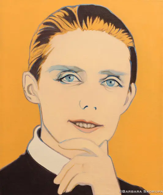 Porträt der seligen Maria Theresia Ledóchowska, gemalt von Barbara Skorupa im Pop Art-Stil. | Foto: zVg