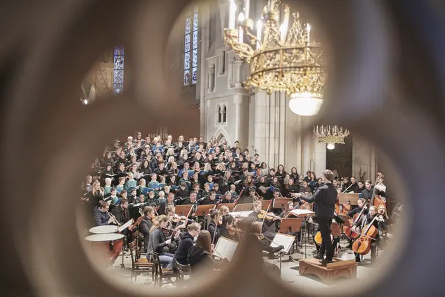 In der Grazer Herz-Jesu-Kirche und der Schutz-engelkirche werden große Werke über liturgische und biblische Texte aufgeführt. | Foto: Donauer