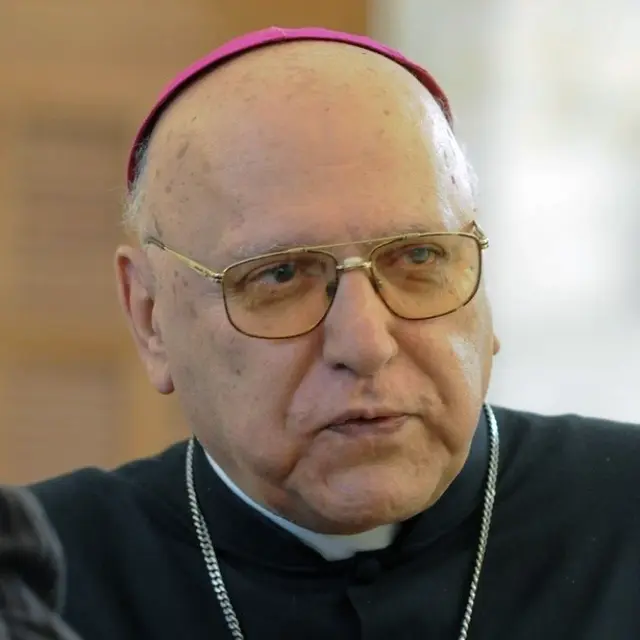 Michel Sabbah, em. lat. Patriarch von Jerusalem, gab mit weiteren Kirchenvertretern aus dem Heiligen Land eine Erklärung ab. | Foto: Patriarchat Jerusalem