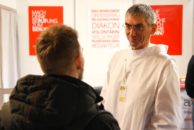 VertreterInnen der Katholischen Kirche informieren über das umfangreiche Berufsangebot: 16. bis 18. Oktober, Messe Graz, Halle A. | Foto: Canisiuswerk/Cioni