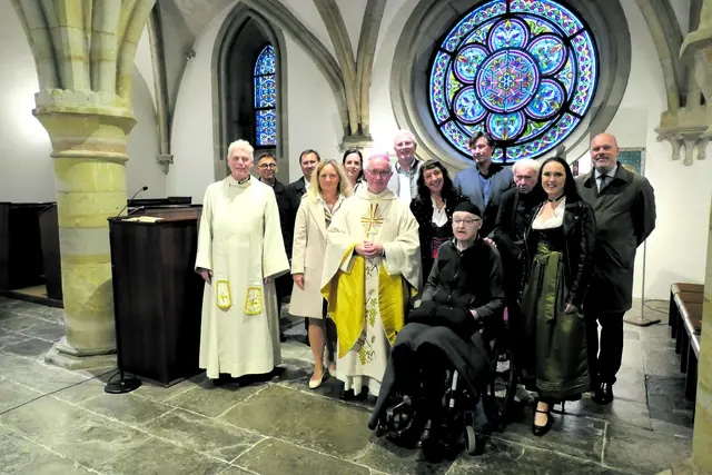 Dass auch Altabt Matthäus Nimmervoll mitfeierte – darüber freuten sich die Teilnehmenden der NÖ Juristenmesse im Stift Lilienfeld besonders. 
 | Foto: Joachim Niewiadomski