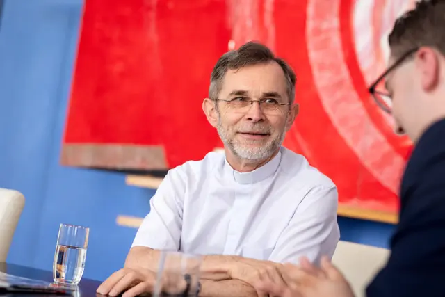 Nach anfänglichem Zögern hat Josef Grünwidl nach neun Monaten als Apostolischer Administrator zugestimmt das Amt als Erzbischof von Wien zu übernehmen. | Foto:  Erzdiözese Wien/Schönlaub