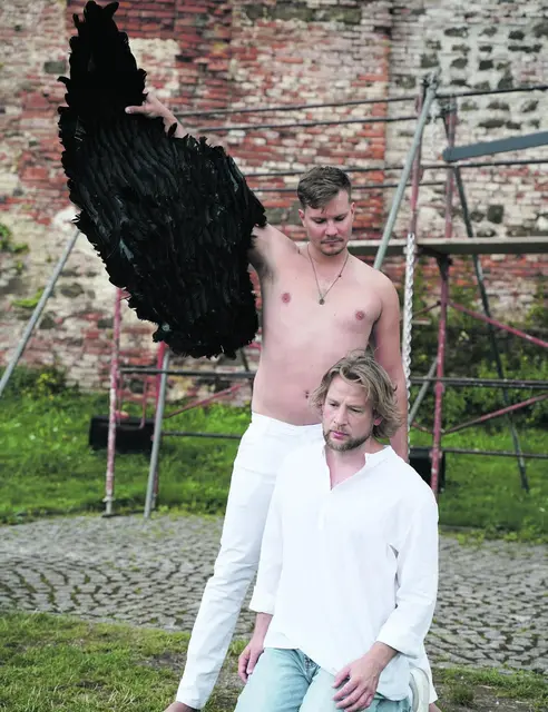 Judas und Jesus bei der Aufführung in Güssing.  | Foto: Musical Güssing