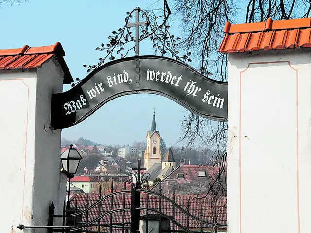 Friedhof in Zwettl: „Was wir sind, werdet ihr sein.“ | Foto: Manuel Sattelberger