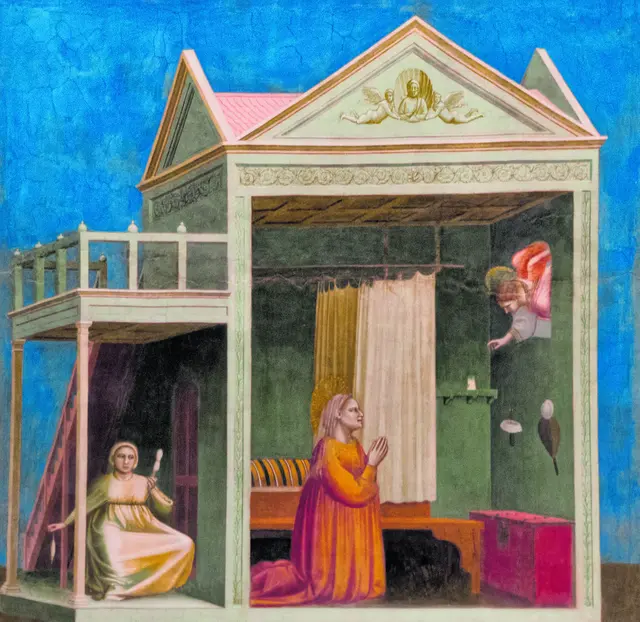 Das Fresko von Giotto di Bondone ist Teil eines großen Bilderzyklus‘, den der Künstler für die kleine, aber weltberühmte „Cappella degli Scrovegni“ in Padua gemalt hat. | Foto: Wikimedia Commons