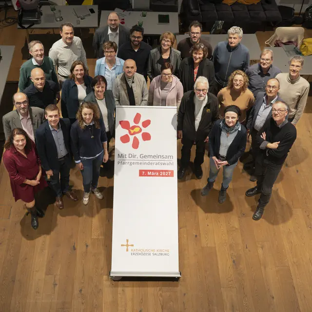 Zukunft denken, Kirche gestalten, Verantwortung teilen: Rund 35 Teilnehmende waren Anfang November am ersten Pfarrgemeinderats-Studientag in Salzburg. | Foto: steiner/pgrö 