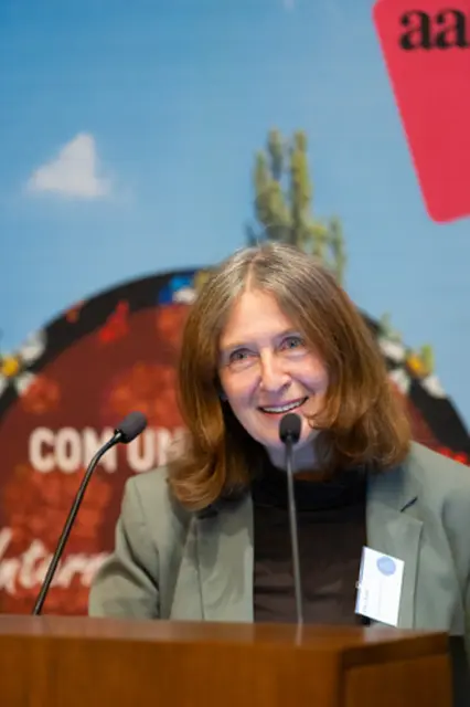 Bürgermeisterin Elke Kahr betonte die Bedeutung von Religionen für Demokratie, „denn ohne Halt kann man nicht leben, gerade in Zeiten, in denen Unsicherheit verbreitet ist“. | Foto: The Schubidu Quartet