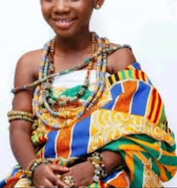 traditioneller Kente-Kleidung