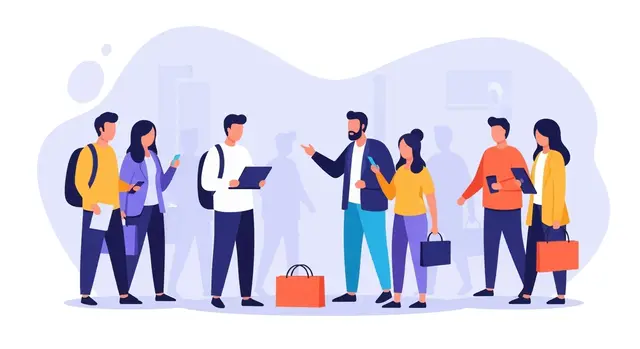 Jugend im Gespräch | Foto: Von House of Vector - stock.adobe.com