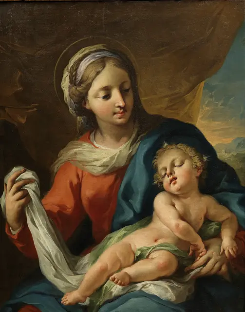 Martin Altomonte: Madonna mit dem Jesuskinde (1727). Zu sehen im Wien Museum.
 | Foto: Wien Museum, Birgit und Peter Kainz