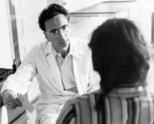 Viktor Frankl mit Patientin 1948. | Foto: viktorfranklamerica.com