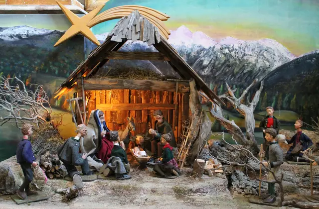 Krippe aus der Pfarrkirche Schöder | Foto: Foto: Hubert Marktler