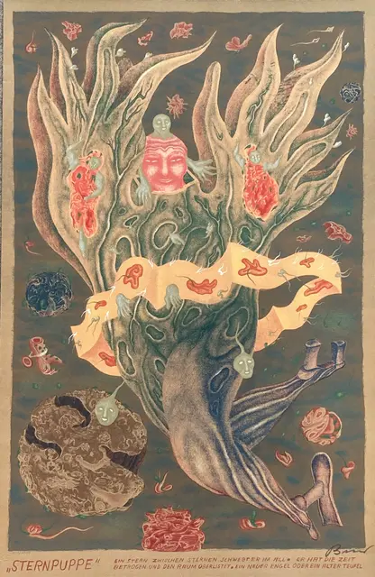 Werke namhafter Künstler wie (v. l.) Arik Brauer, Herbert Brandl und Günter Waldorf, werden für den guten Zweck versteigert. | Foto:  Schule Äthiopien