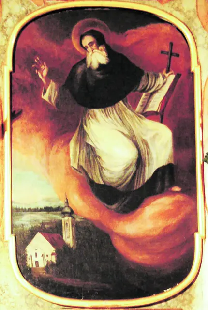 Seitenaltarbild von Grete Konhäuser in der Pfarrkirche Mautern, wo mit einem Festgottesdienst am 8. Jänner die Severintage beginnen. | Foto: Peter Granser