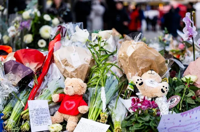 Trauer im Schweizer Schiort Crans-Montana, wo zu Silvester 40 Menschen starben. | Foto: ANSA