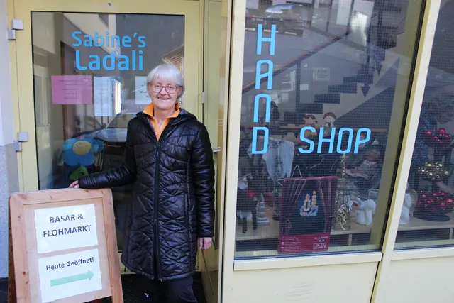 Sabines Ladali – Flohmarkt &amp; Basar im Raiba-Gebäude, ist im Winter geöffnet Montag und Mittwoch von 15 bis 16.30 Uhr.  | Foto: Kleinheinz