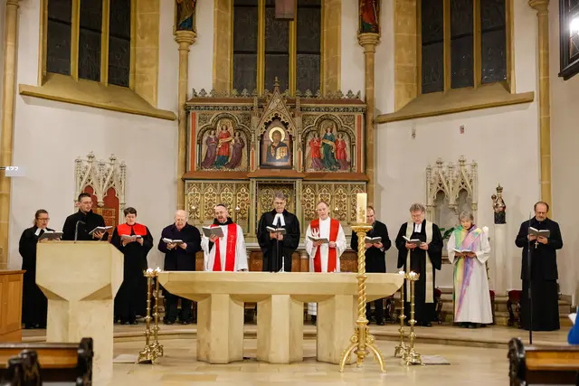 VertreterInnen unterschiedlichster christlicher Kirchen nahmen daran teil. | Foto: Neuhold/SONNTAGSBLATT für Steiermark