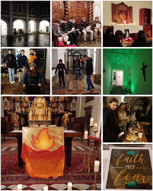 FIRMUNG. Seit zwei Jahren findet die Firmvorbereitung gemeinsam im SR statt (seit heuer auch die Erstkommunionvorbereitung). Bei monatlichen Treffen, einer „Holy Spirit Night“, Sozialaktionen, Lobpreisgebeten u. m. zeigt die Pastorale Mitarbeiterin Zuzana Dudeskova mit ihrem Team, wie Seelsorgeraum be-GEIST-ern kann. | Foto: privat