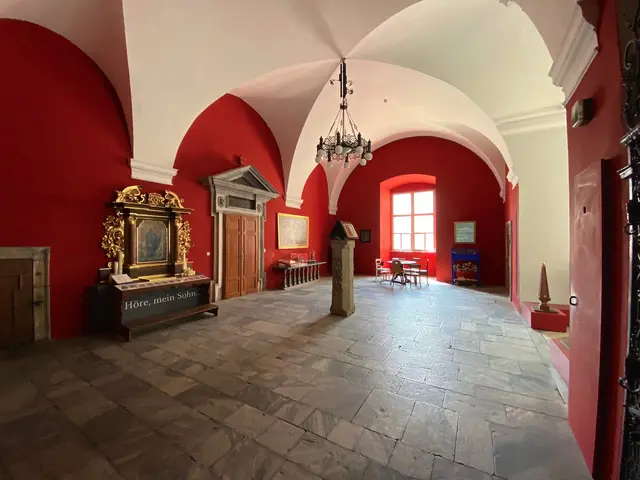 Prachtvoller Vorraum des Stiftsmuseums. Das Museum wurde unter der Leitfrage „Was ist der Mensch?“ neu gestaltet und blickt seiner Eröffnung im April entgegen.