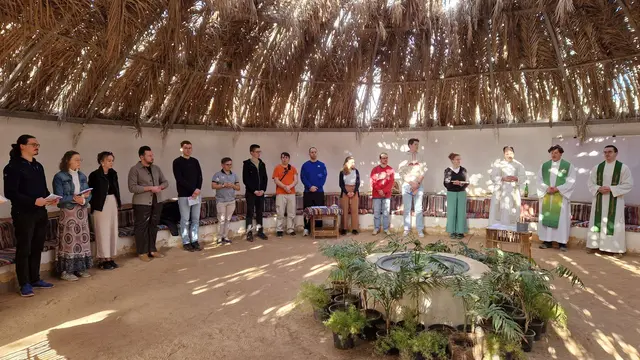 ie Tage in Ägypten begannen mit einem gemeinsamen Morgenlob – ein ruhiger Start in große Abenteuer. | Foto: Katholische Jugend Steiermark