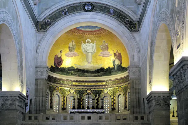 Verklärungskirche am Berg Tabor in Israel. 
 | Foto: Gerald Mayer / Adobe.stock.com