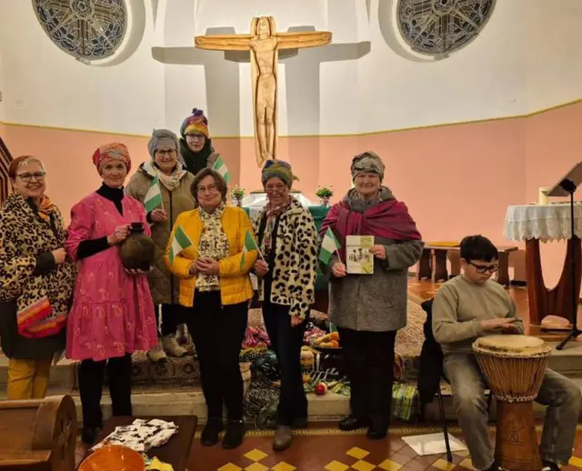  Bad Radkersburg: Mit Liedern und Gebeten von nigerianischen Christinnen wurde in der Evangelischen Christuskirche die Liturgie gefeiert. | Foto: privat