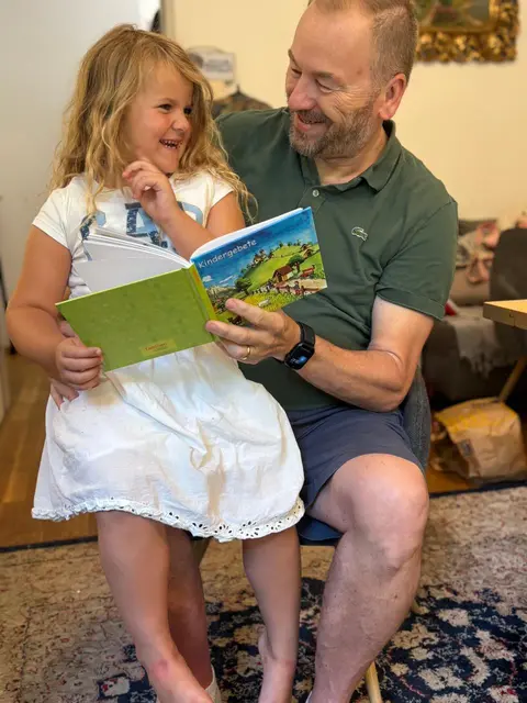 Peter Pitzinger und Enkerl