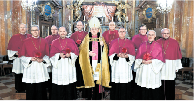 Domkapitel der Diözese St. Pölten. | Foto: DSP / Martina Bender