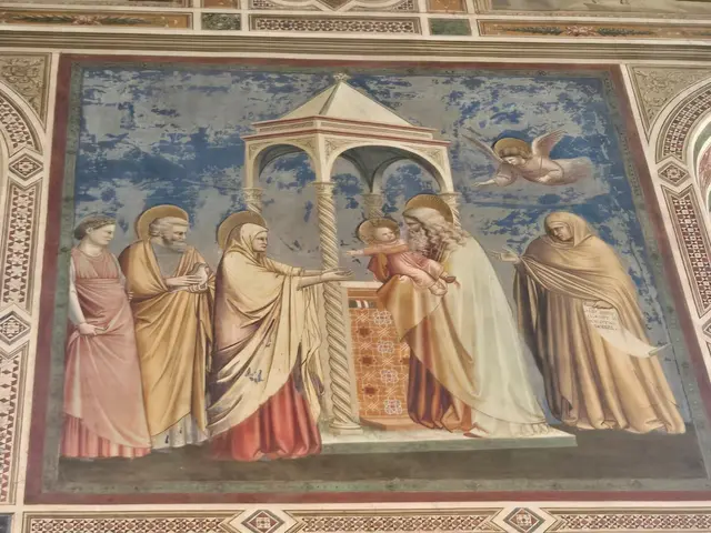 Giotto di Bondone gestaltete von 1304 bis 1306 die weltberühmten Fresken der Scrovegni-Kapelle.