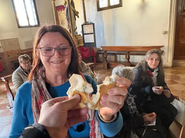 Gründonnerstags-Gebet in Padua.