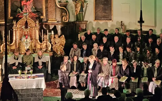 Donnersbacher Passionssingen – eine berührende Einstimmung auf Ostern. | Foto: Pfarre