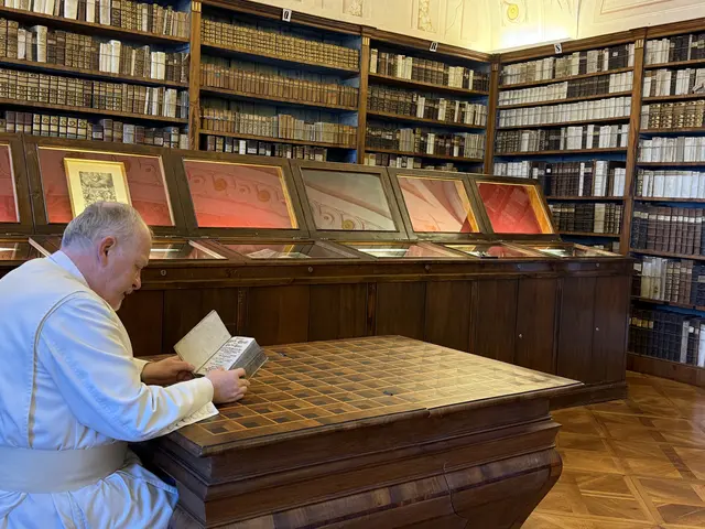 Blick in die 1803 erbaute Bibliothek des Stiftes Geras. | Foto: Patricia Harant-Schagerl