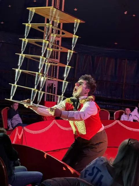 Die lustige "Gläsernummer". | Foto: zVg