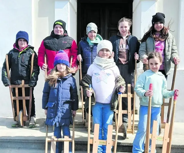 Neuberg. Ratschenkinder.