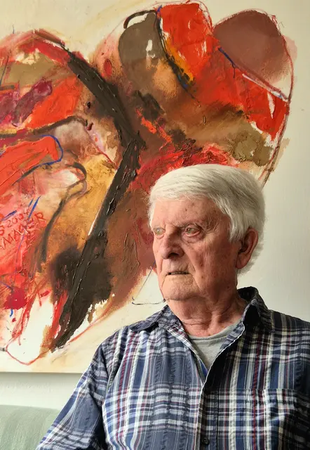Der steirische Künstler Alois „Luis“ Sammer wird am 4. Mai 90 Jahre alt. | Foto: Karl Haidacher