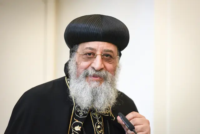 Tawadros II. steht seit 2012 als Papst von Alexandrien und Patriarch des Stuhls des hl. Markus an der Spitze der koptisch‑orth. Kirche.
