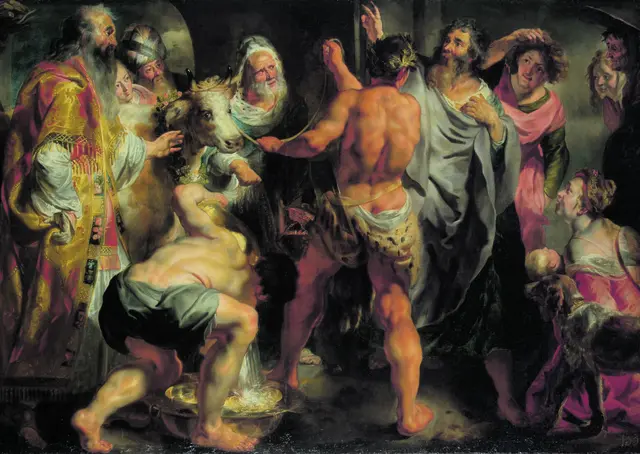 Jacob Jordaens (1593–1678): „Die heiligen Paulus und Barnabas in Lystra“. Zu sehen in der Eremitage in St. Petersburg.  | Foto: Hermitage Museum / Wikimedia Commons
