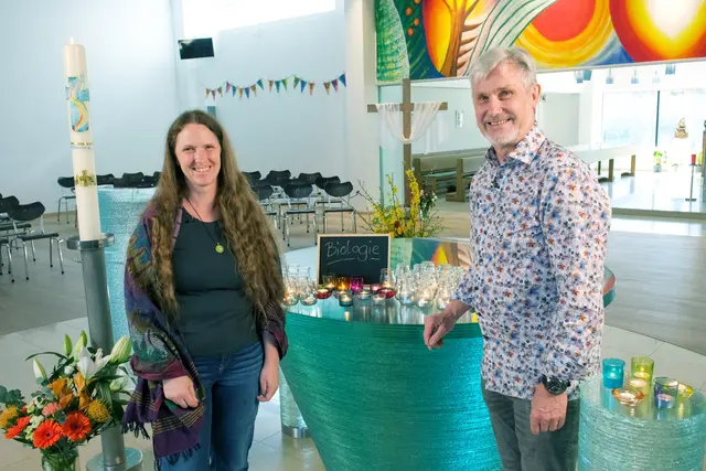 Kathi Kratochwill und Reinhard Länger vom Vorsitzteam der Katholischen Aktion der Diözese St. Pölten